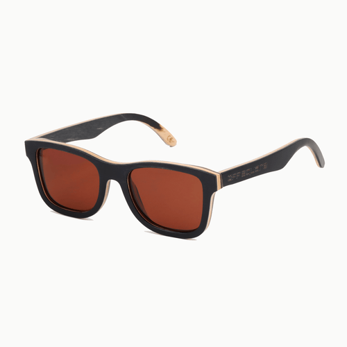 Kick Sunglasses Black Brown