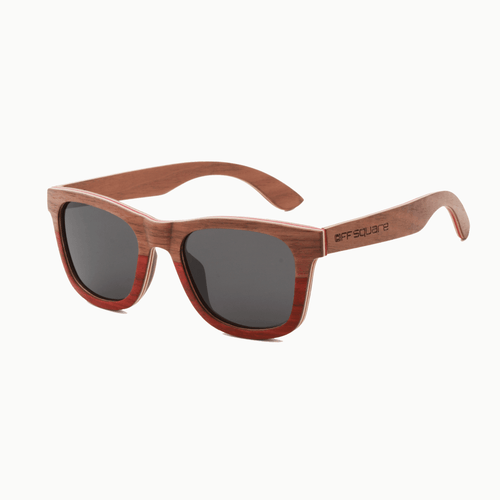 Carve Skateboard Deck Sunglass Brown Red