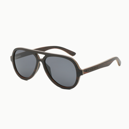 Rock Sunglasses Donker Bruin - offsquareofficial