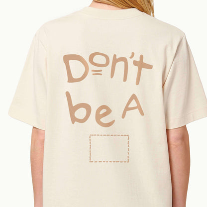 Unisex T-shirt with Off Square Logo Don't be A Square - offsquareofficial